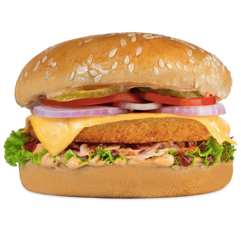 Classic Chicken Cheese Burger